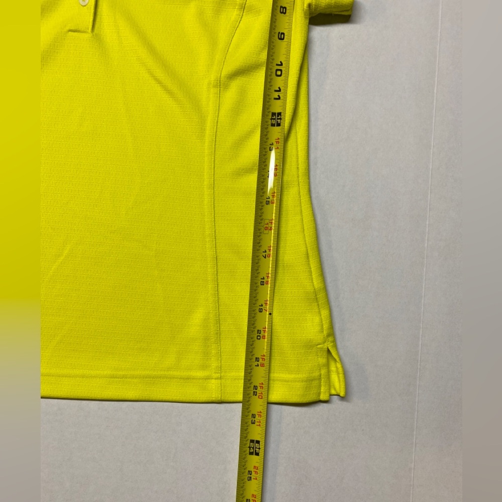 adidas Women's Yellow Button Down Shirt - Picture 4 of 5